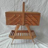 Vintage sewing basket