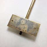 Pair of brass eyeball wall lights