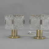 Set de deux lampes de table par Kamenicky Senov années 1970