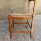 Chaises paille