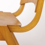 Set of 6 Wilkhahn Stackable Chairs – Beech Wood – Germany 1970s – Vintage