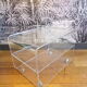 Meuble plexiglas vintage