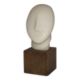Cycladic idol head from the Louvre Museum - Paris