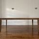Farm table in solid oak, antique Provence - 300 cm in length.