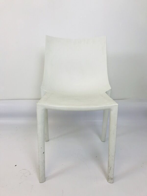 White BO chair by Philippe Starck edited by Driade