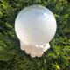 rare handmade ceramic and glass wall light