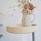 Rolling bar - vintage yellow design serving trolley
