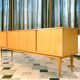 Grand buffet au design minimaliste de WK Wohnen, Allemagne, début des années 1960