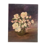Oil on canvas signed, 50s