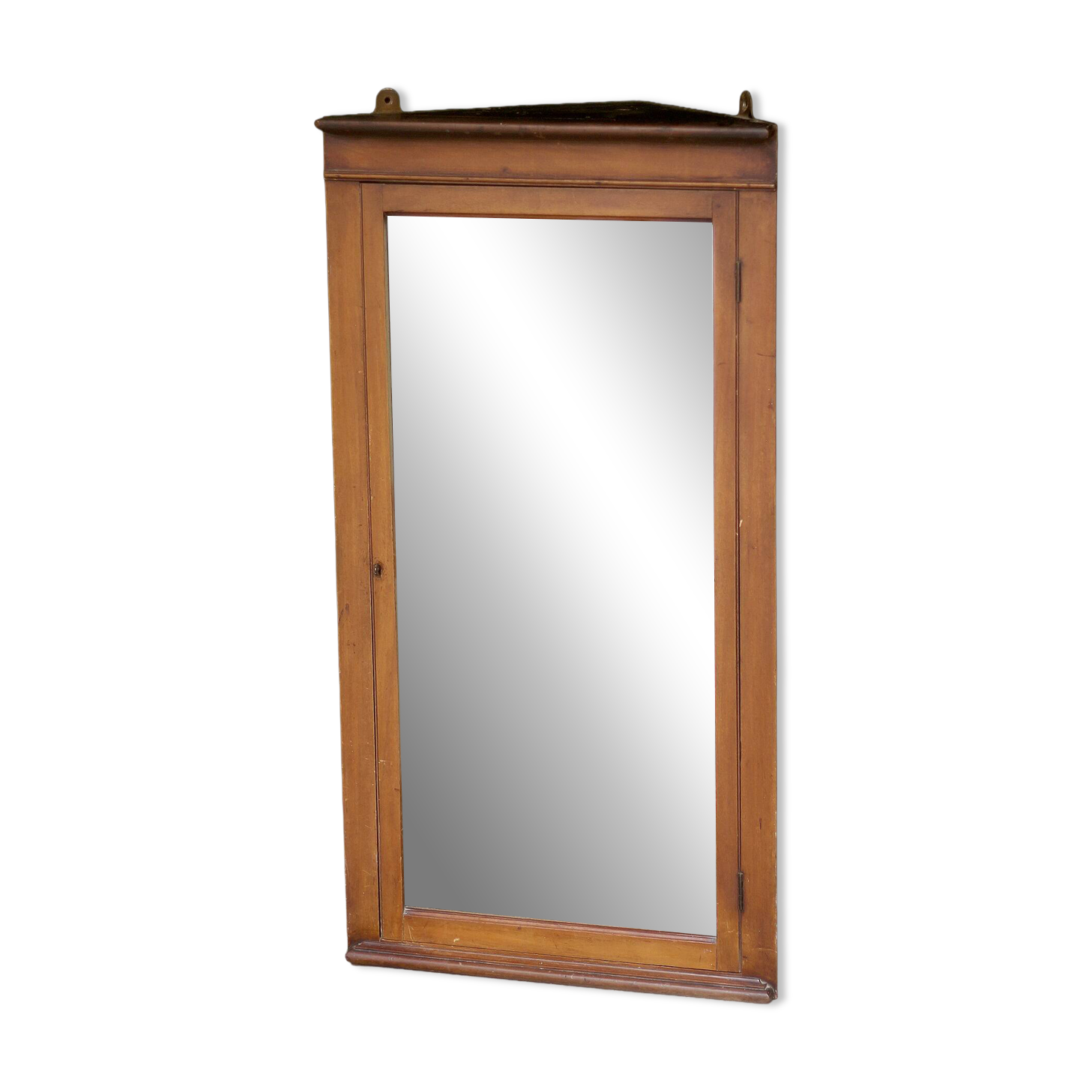 Adorable corner display cabinet in mahogany from the 29th century.