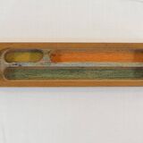 Old wooden pen tray