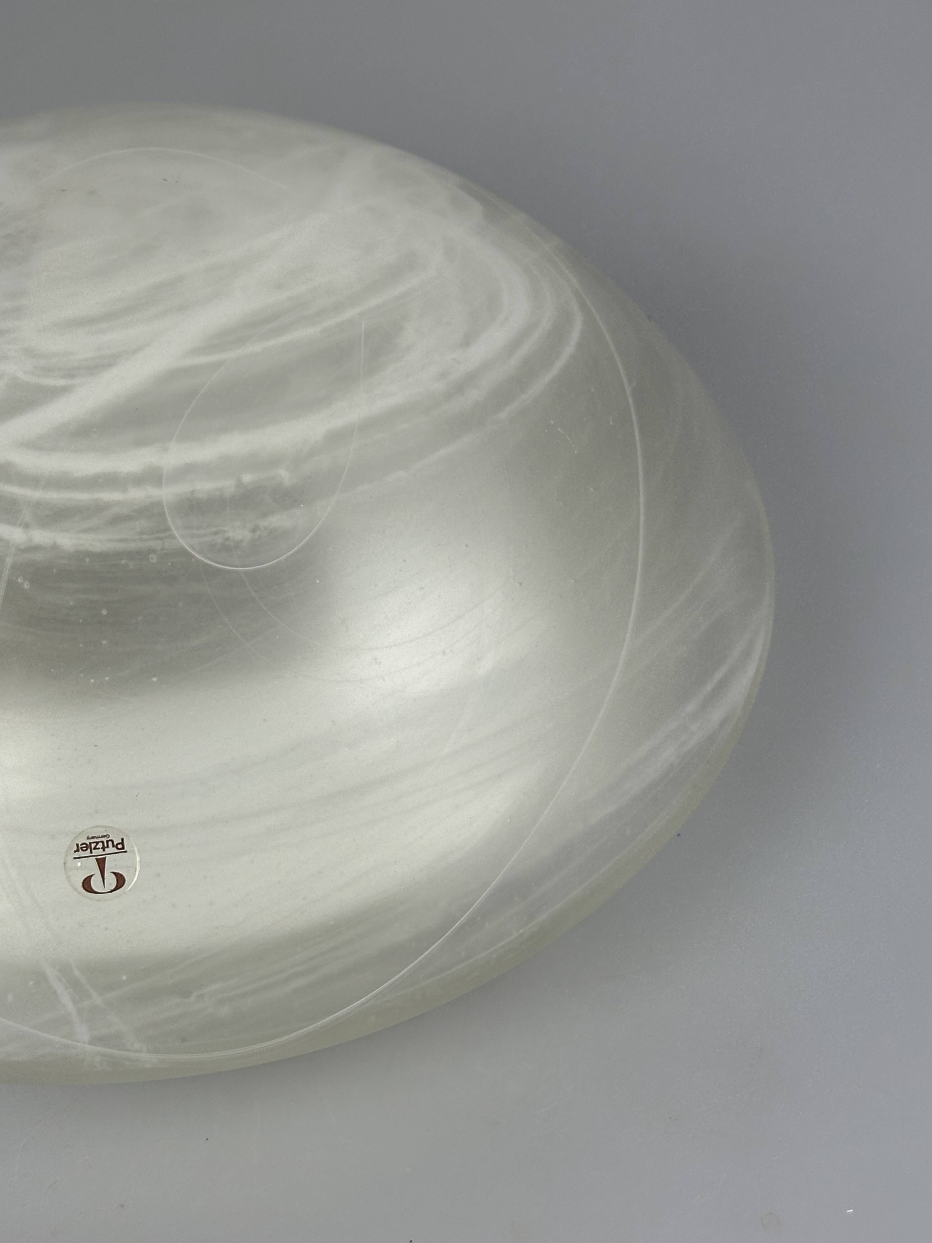 1960s/1970s Peill & Putzler Germany Ceiling Lamp, Space Age Design