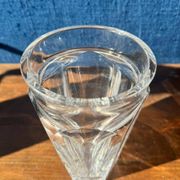 Baccarat 59's crystal vase / Antique "Nelly Harcourt" model. 16 cm