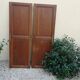 Paire de portes d'armoire en chêne