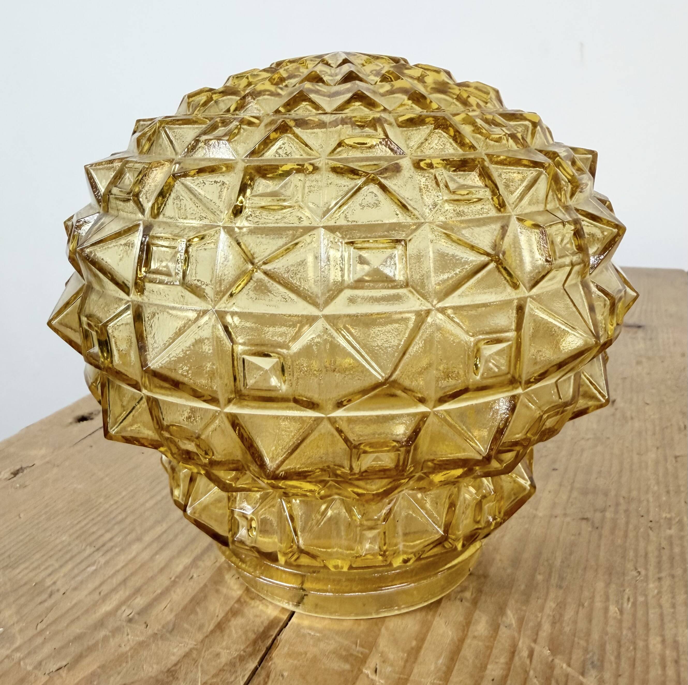 Vintage White Porcelain Ceiling Light, 1970s
