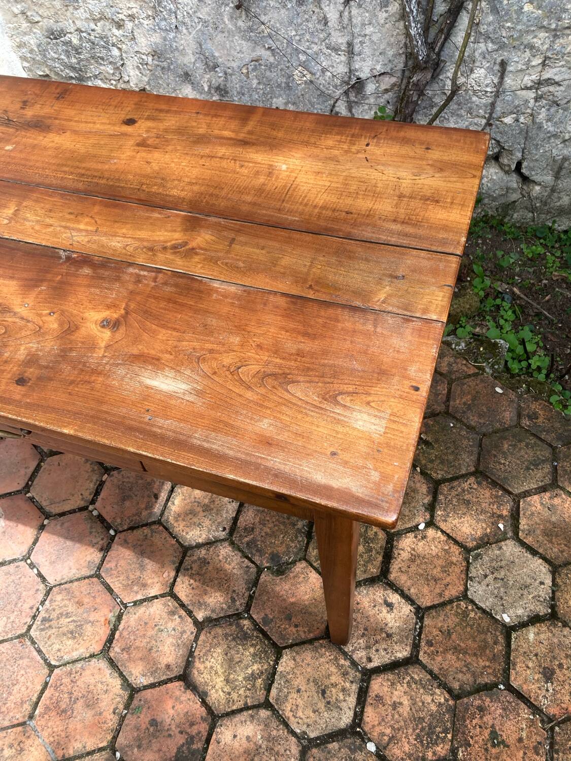Vintage farmhouse table