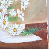 Peinture florale ancienne