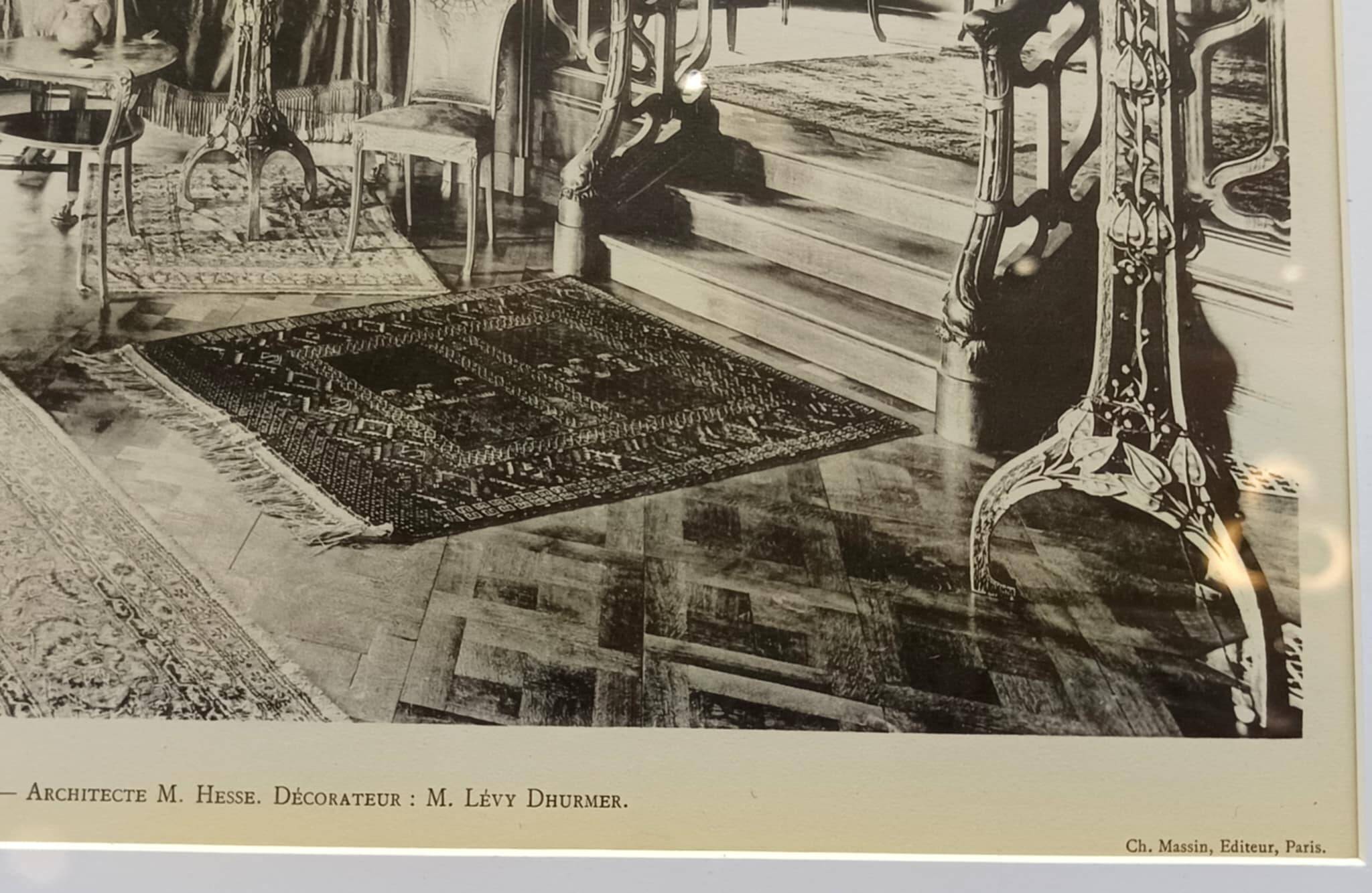 Art Nouveau illustration frames, 1910