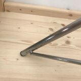 Wearing chrome parrot coat, black and multicolored balls