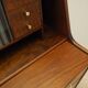 Walnut secretary, Danish design, 1970s, production: Denmark