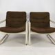 Set of 2 armchairs 458 by Geoffrey  Harcourt for  Artifort 1968