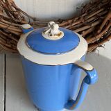 Blue coffee maker St Amand