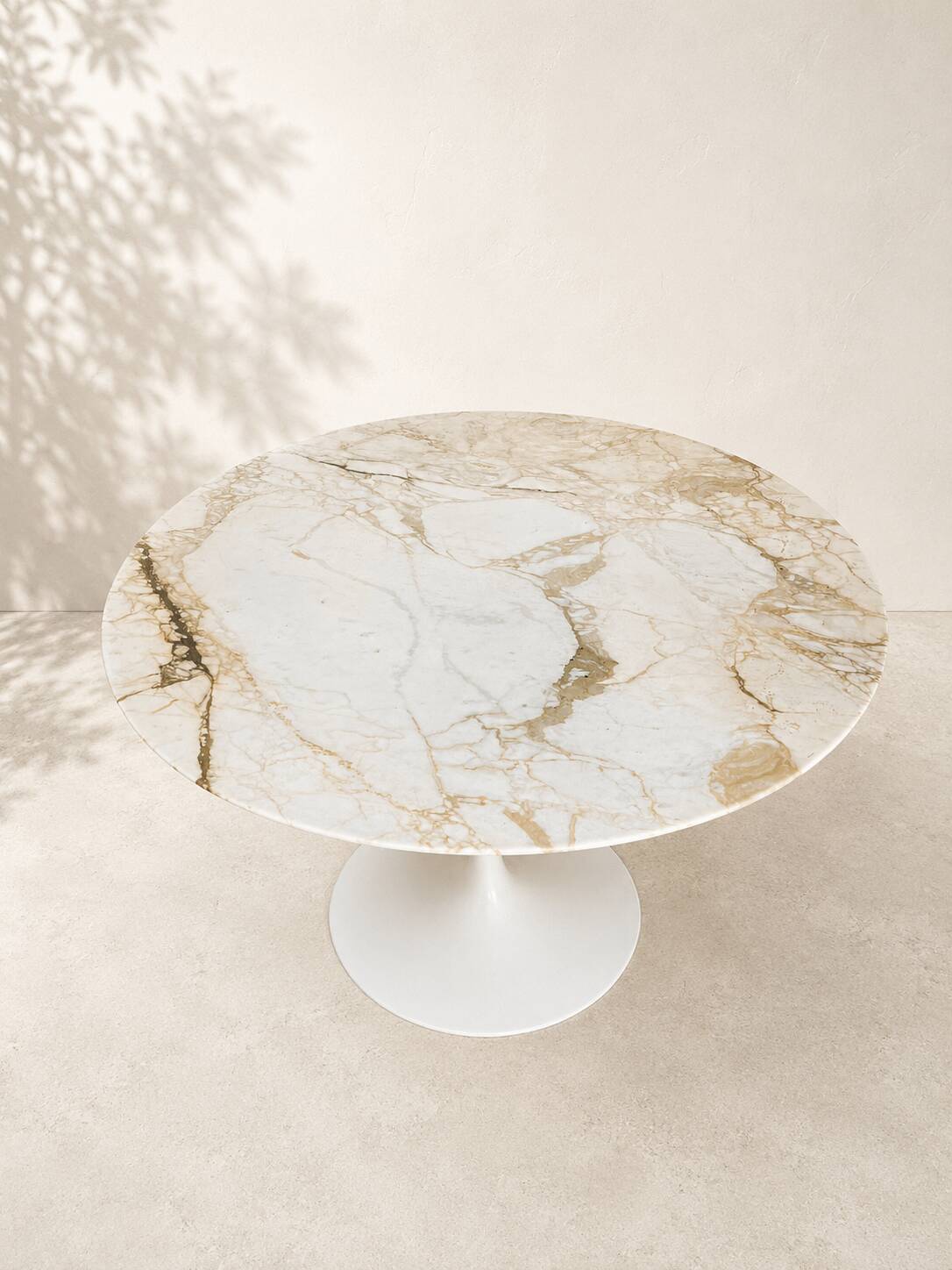 Table à manger Tulip Knoll International – Marbre – Ø 137 cm