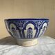 Ancien grand plat tarbouche marocain XIXeme