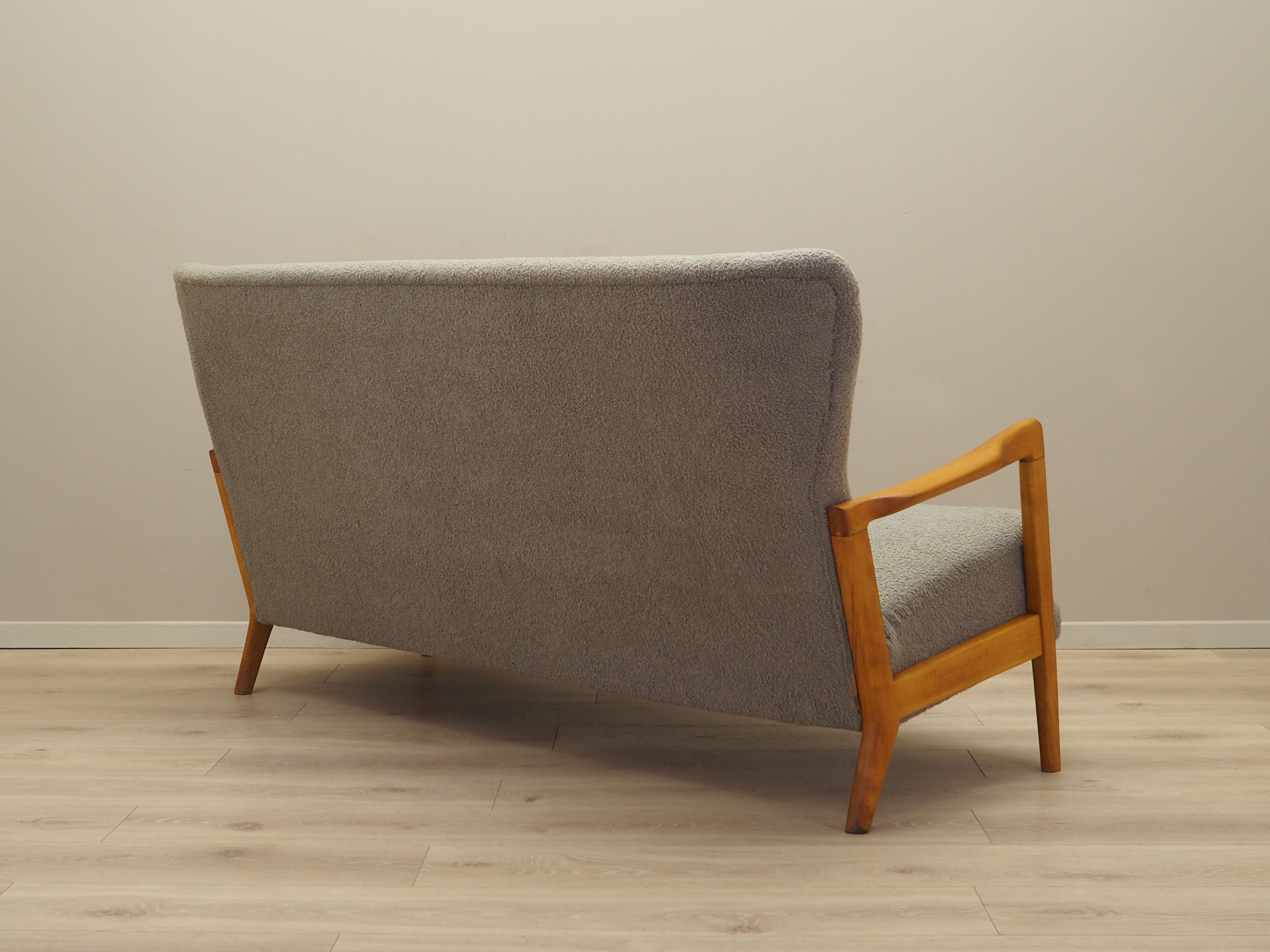 Beech sofa, Danish design, 1960s, designer: Soren Hansen, manufacturer: Fritz Hansen