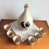 Ceramic liquor service vintage
