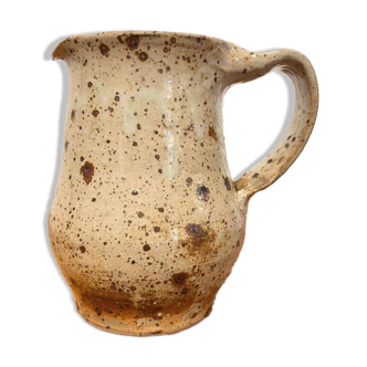 Stoneware pitcher