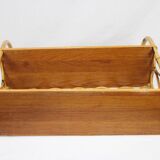 Rattan shelf