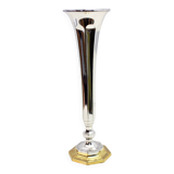 Vase Soliflore BMF métal argenté