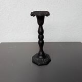 Old cast iron candle holder