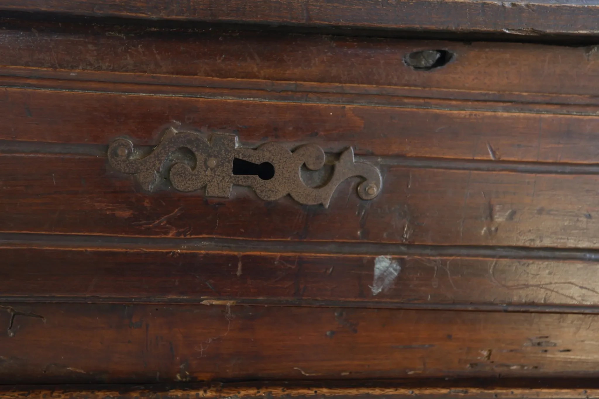 18th century French provincial confiturier cabinet