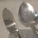 Silver-plated ice cream serving set for 2, Christofle Vendôme silversmith
