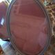 Lot 2 oval frames style art deco vintage