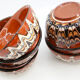 Set of 7 handcrafted Bulgarian ceramic bowls