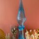 Large turquoise bottle