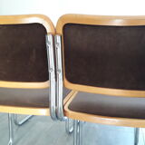 Lot 4 chaises cesca de Marcel Breuer