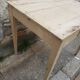 Table de ferme à tiroir