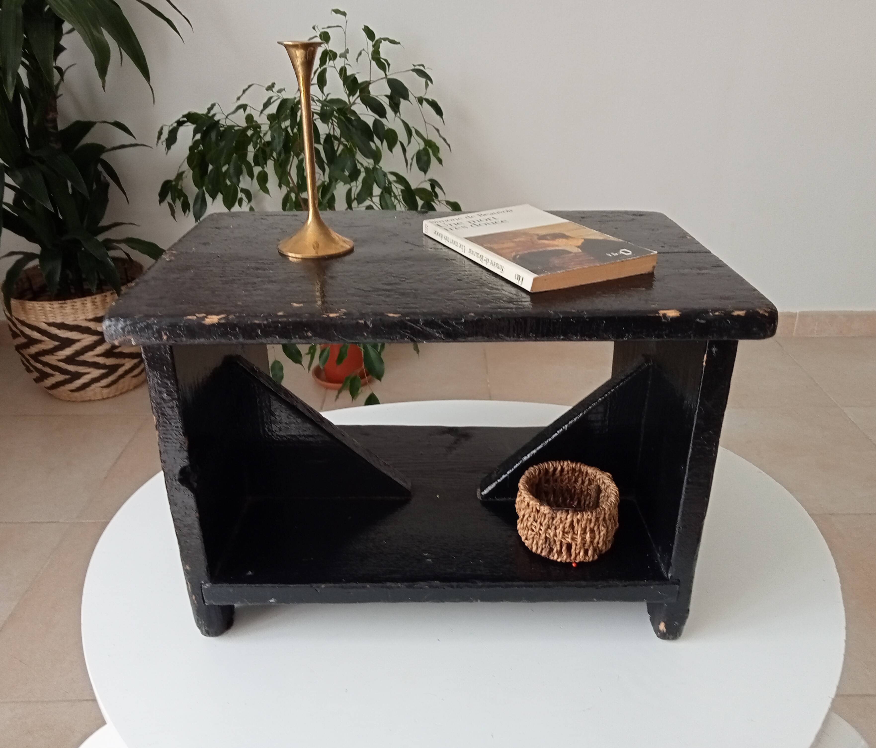 Antique side table from the 50s/60s