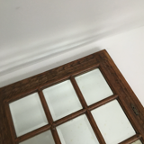 Antique mirror with windows
