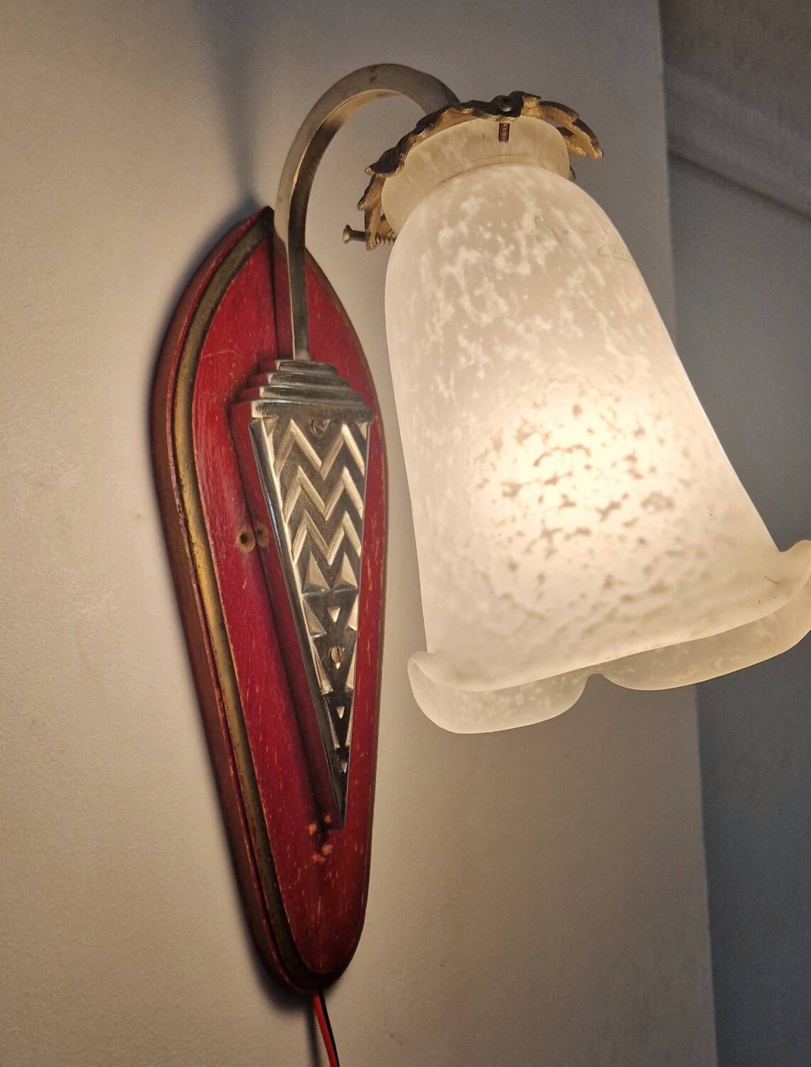 Art Deco wall light by Müller Frères - Circa 1920