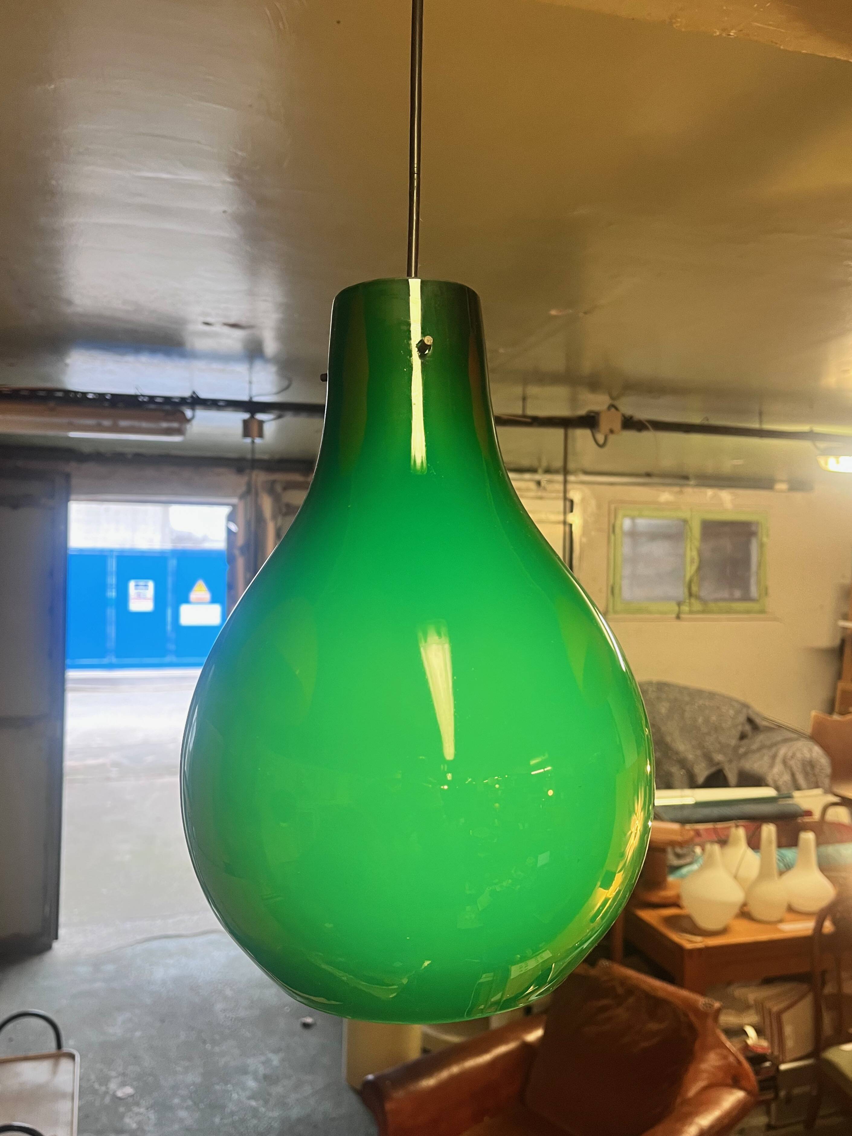 Murano glass pendant light, 1960