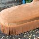 Napoleon III toad daybed in padded velvet 1950