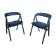 Scandinavian armchairs in skaï