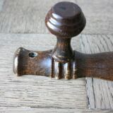 Vintage hook wall coat rack