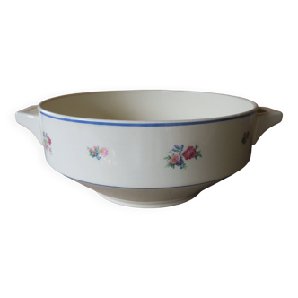 Vintage flowered salad bowl