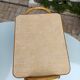 Rattan side table, magazine rack or record rack. Vintage 60s.